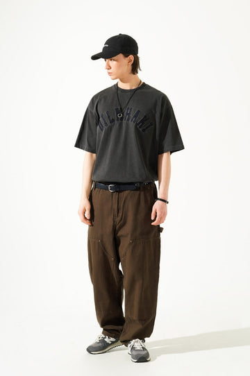 Oil Khaki Pigment Short Sleeve